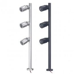 Stem LED showcase lighting