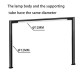 Custom DC12V LED light bars for jewelry cabinets